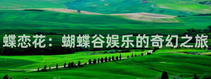 开丰娱乐集团官网：蝶恋花：蝴蝶谷娱乐的奇幻之旅