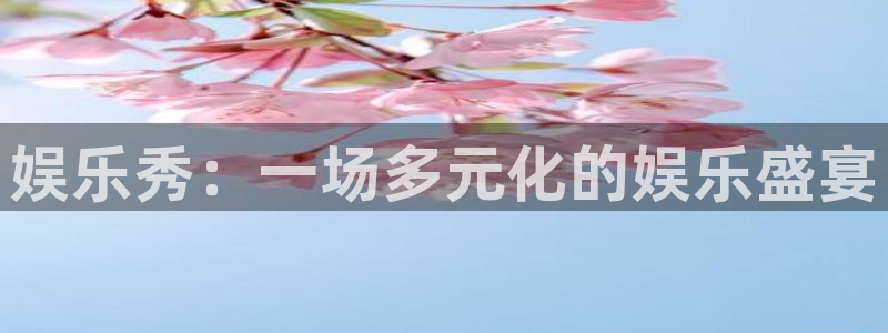 开丰娱乐体育官网：娱乐秀：一场多元化的娱乐盛宴