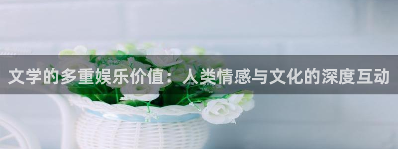 开丰娱乐官网版下载：文学的多重娱乐价值：人类情感与文化的深度互动