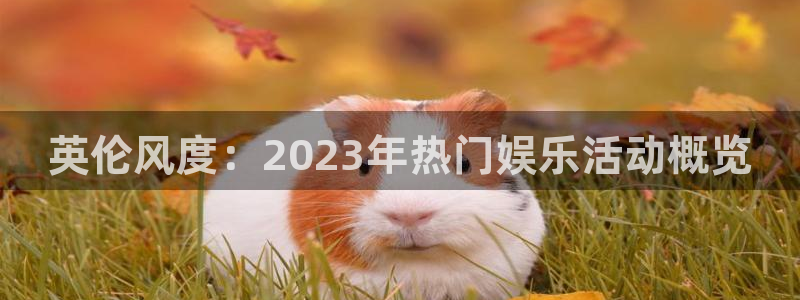 开丰娱乐2平台登录：英伦风度：2023年热门娱乐活动概览